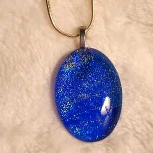 Fashion enamel foil/ glitter pendant